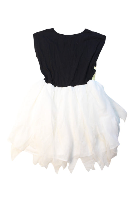 A Black Short Sleeve Dresses from Retykle in size 9Y for girl. (Back View)