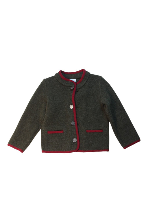 A Green Blazers from Amaia in size 7Y for neutral. (Front View)