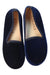 A Navy Loafers & Moccasins from Amaia in size 5T for girl. (Back View)