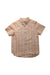 A Beige Short Sleeve Shirts from Bonpoint in size 6T for boy. (Front View)