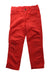 A Red Casual Pants from Petit Bateau in size 4T for neutral. (Front View)