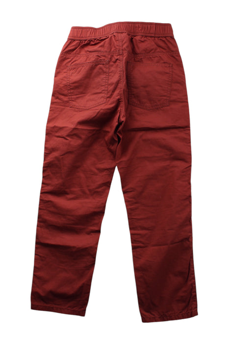 A Red Casual Pants from Petit Bateau in size 6T for neutral. (Back View)