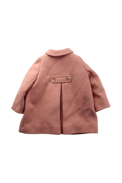 A Pink Coats from Bonpoint in size 12-18M for girl. (Back View)