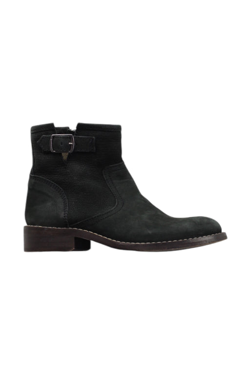 A Black Casual Boots from Seed in size 5T for neutral. (Front View)