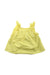 A Yellow Sleeveless Tops from Seed in size 5T for girl. (Front View)