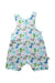 A Multicolour Sleeveless Rompers from Cotton Pigs in size 6-12M for neutral. (Front View)