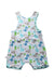 A Multicolour Sleeveless Rompers from Cotton Pigs in size 6-12M for neutral. (Back View)