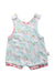 A Multicolor Sleeveless Rompers from Cotton Pigs in size 0-3M for neutral. (Front View)