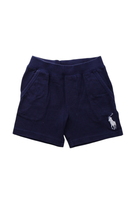 A Navy Shorts from Ralph Lauren in size 2T for boy. (Front View)