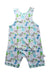 A Multicolour Sleeveless Rompers from Cotton Pigs in size 18-24M for neutral. (Front View)