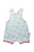 A Multicolour Sleeveless Rompers from Cotton Pigs in size 3-6M for neutral. (Front View)