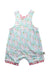 A Multicolour Sleveless Rompers from Cotton Pigs in size 6-12M for neutral. (Front View)