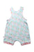 A Multicolour Sleveless Rompers from Cotton Pigs in size 6-12M for neutral. (Back View)