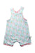 A Multicolour Sleeveless Rompers from Cotton Pigs in size 6-12M for neutral. (Front View)