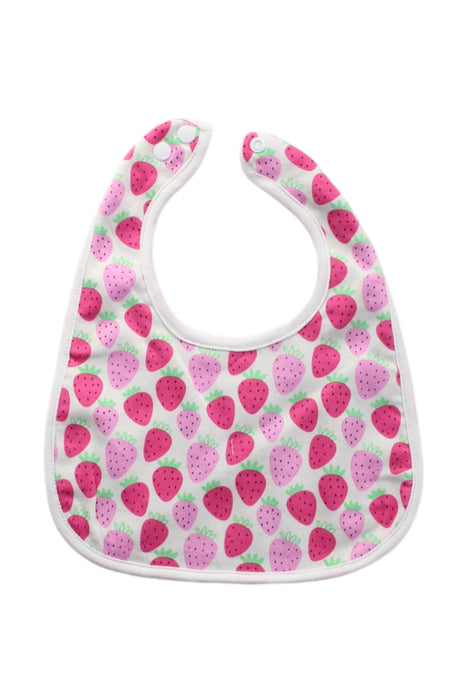 A Pink Bibs from Cotton Pigs in size O/S for neutral. (Front View)