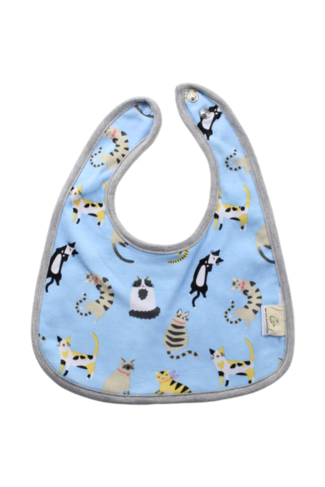 A Grey Bibs from Cotton Pigs in size O/S for neutral. (Back View)