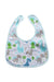 A Green Bibs from Cotton Pigs in size O/S for neutral. (Back View)