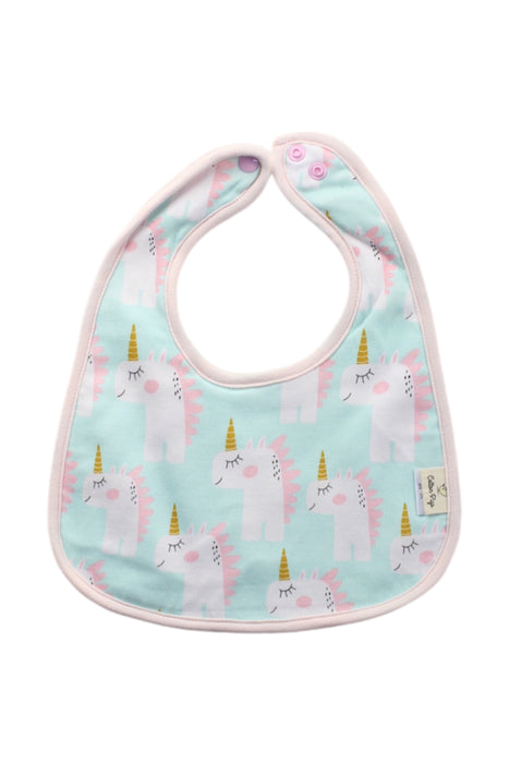 A Pink Bibs from Cotton Pigs in size O/S for neutral. (Back View)