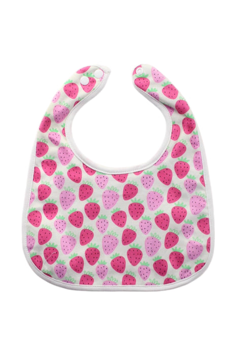 A Pink Bibs from Cotton Pigs in size O/S for neutral. (Front View)