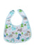 A Green-White Bibs from Cotton Pigs in size O/S for neutral. (Back View)