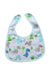 A Green Bibs from Cotton Pigs in size O/S for neutral. (Back View)