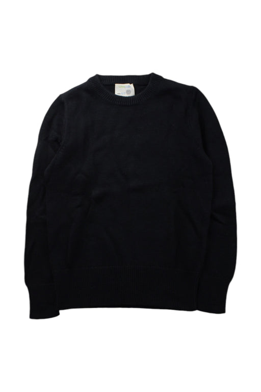 A Black Knit Sweaters from Crewcuts in size 6T for boy. (Front View)