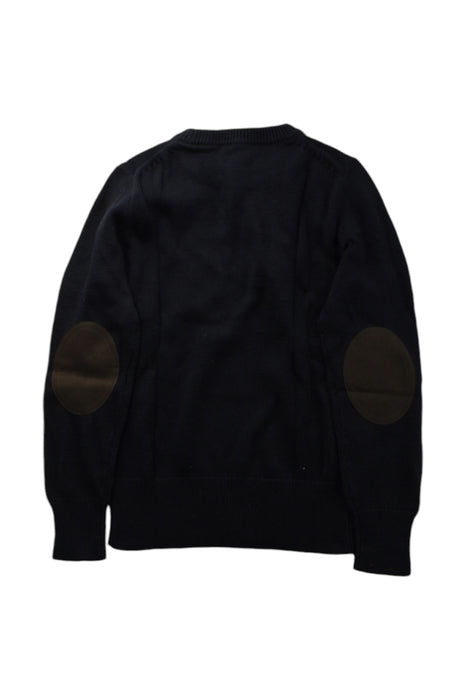 A Black Knit Sweaters from Crewcuts in size 6T for boy. (Back View)