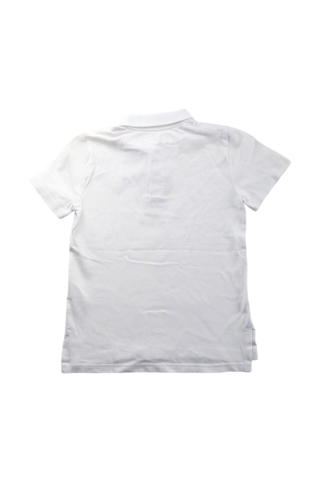 A White Short Sleeve Polos from Abercrombie & Fitch in size 5T for neutral. (Back View)