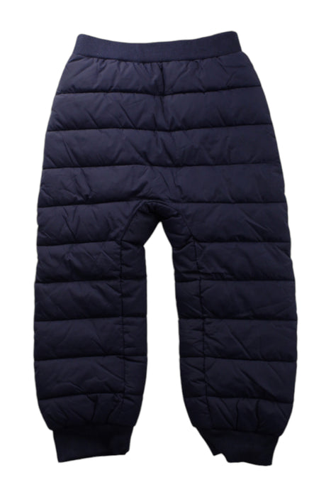 A Navy Sweatpants from Petit Bateau in size 4T for neutral. (Back View)