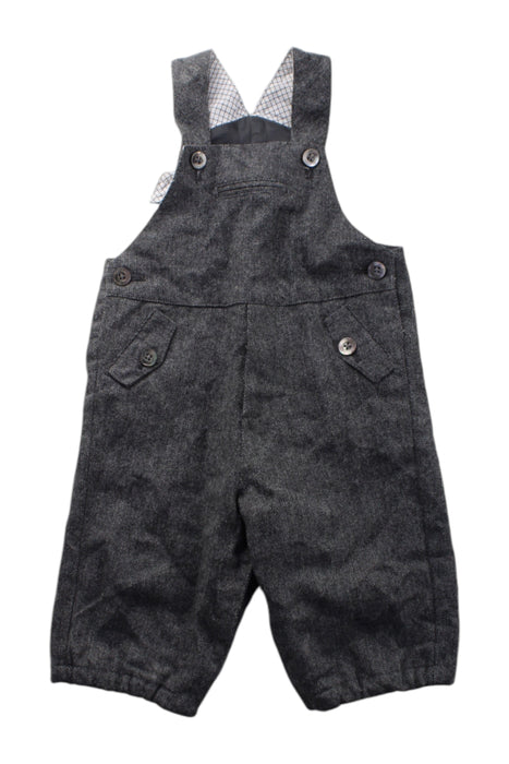 A Grey Long Overalls from Jacadi in size 6-12M for neutral. (Front View)