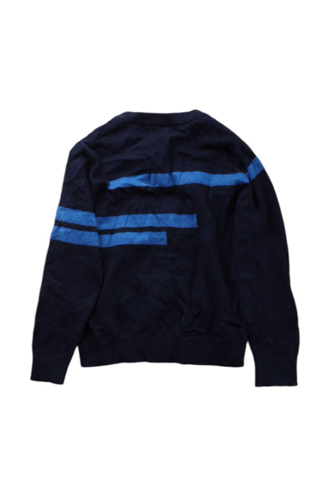 A Navy Crewneck Sweatshirts from Jacadi in size 3T for boy. (Front View)