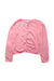 A Pink Cardigans from Jacadi in size 6T for girl. (Front View)