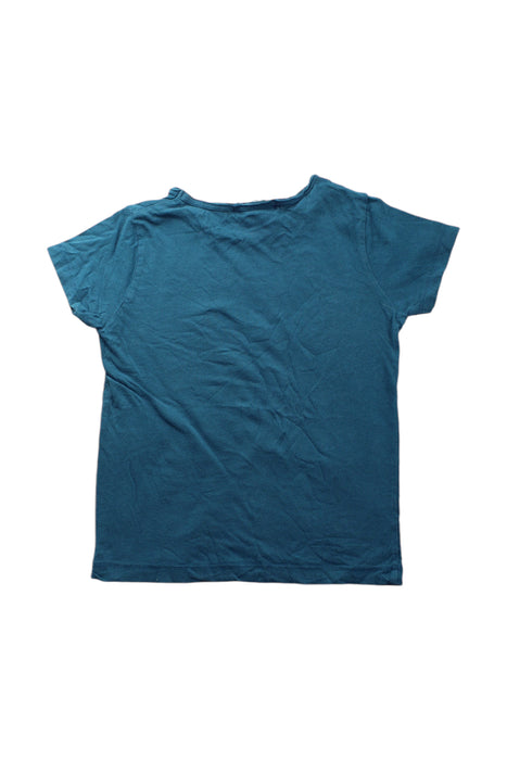 A Blue Short Sleeve T Shirts from Bonpoint in size 4T for neutral. (Back View)