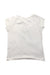 A White Short Sleeve T Shirts from Bonpoint in size 2T for neutral. (Back View)