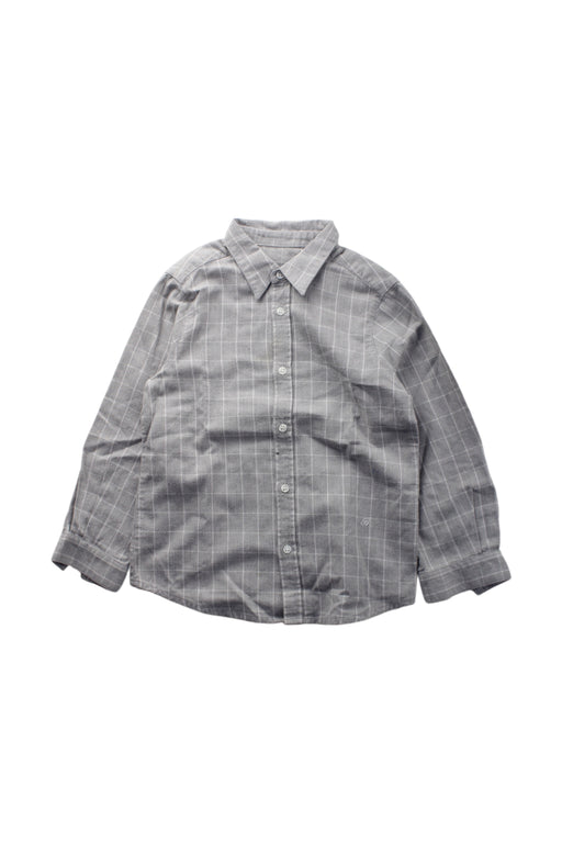 A Grey Long Sleeve Shirts from Bonpoint in size 4T for neutral. (Front View)