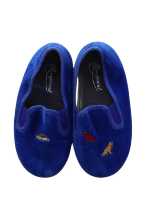 A Blue Loafers & Moccasins from Bonpoint in size 5T for girl. (Back View)