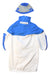 A Blue Halloween Costumes from Retykle in size 7Y for boy. (Back View)