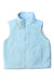 A Blue Sweater Vests from Aigle in size 8Y for girl. (Front View)