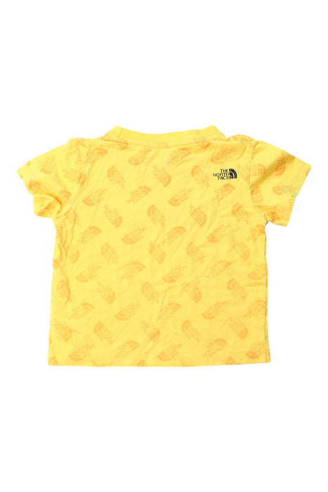 A Yellow Short Sleeve T Shirts from The North Face in size 2T for neutral. (Back View)