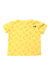 A Yellow Short Sleeve T Shirts from The North Face in size 2T for neutral. (Back View)