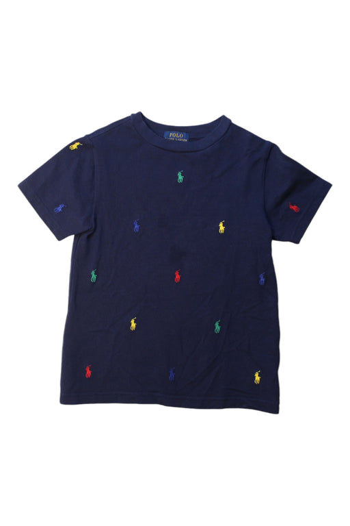 A Multicolour Short Sleeve T Shirts from Polo Ralph Lauren in size 5T for boy. (Front View)