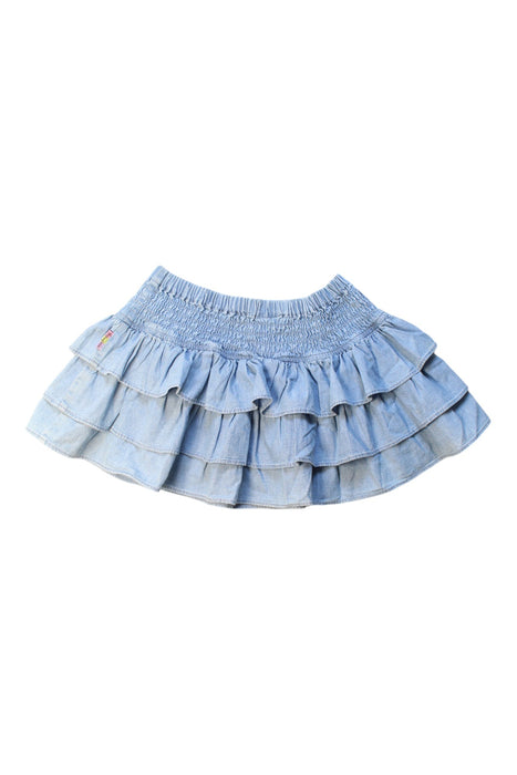 A Blue Mid Skirts from Jim Thompson in size 10Y for girl. (Back View)