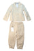 A Beige Pants Sets from Trussardi in size 3T for boy. (Front View)