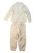 A Beige Pants Sets from Trussardi in size 3T for boy. (Back View)