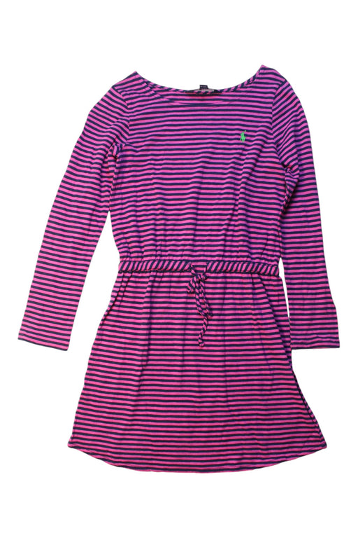 A Purple Long Sleeve Dresses from Ralph Lauren in size 8Y for girl. (Front View)