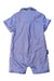 A Blue Short Sleeve Rompers from Ferrari in size 3-6M for boy. (Back View)