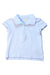 A Blue Short Sleeve Polos from Polo Ralph Lauren in size 3T for girl. (Front View)