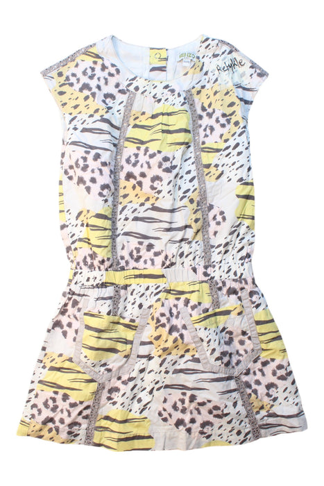 A Multicolour Short Sleeve Dresses from Kenzo in size 6T for girl. (Front View)