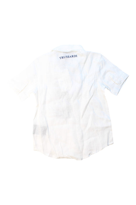 A White Short Sleeve Shirts from Trussardi in size 18-24M for boy. (Back View)