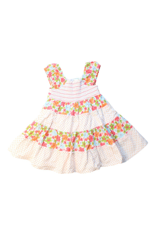 A Multicolour Sleeveless Dresses from Laura Ashley in size 18-24M for girl. (Front View)